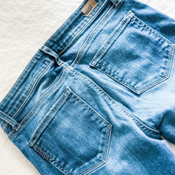 PAIGE Skyline Ankle Peg Jeans, Size 28 - Picture 7 of 8